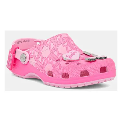 Crocs papucs Classic Mattel Pink Barbie Clog