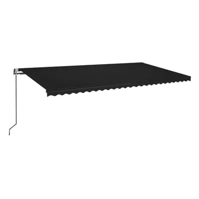 vidaXL antracitszürke automata napellenző 600 x 350 cm