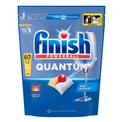 Finish Quantum All in 1 Lemon Mosogatógép kapszula 60db + Ajándék...