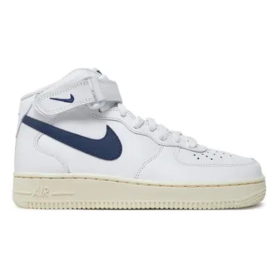 Nike Air Force 1 '07 Mid "White Midnight Navy" Wmns - Nők - Tornacipő Nike - Fehér - DD9625-105 - Méret: 36