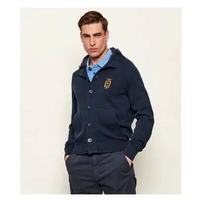 Aeronautica Militare Átmeneti kabát 261AM1387UL00933 Sötétkék Regular Fit