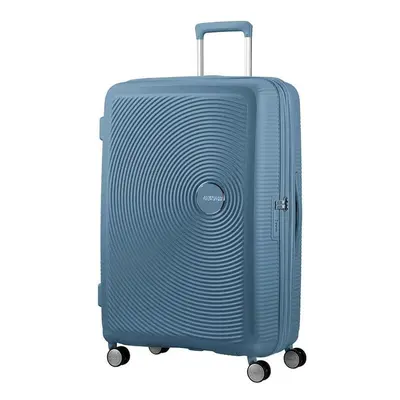 American Tourister Soundbox Spinner 77 Exp Stone Blue