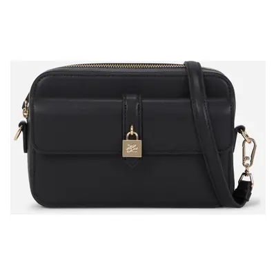 Retikül Karl Lagerfeld K/Autograph Padlock Cam Bag Black/Gold