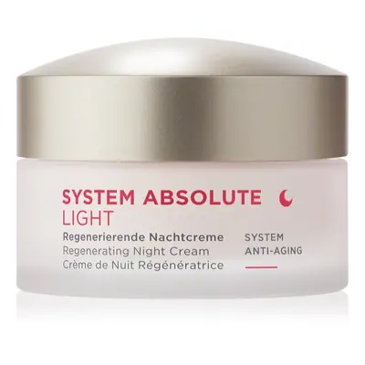 ANNEMARIE BORLIND Éjszakai krém Light SYSTEM ABSOLUTE System Anti-Aging (Regenerating Night Cream) 50 ml