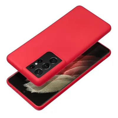 Soft tok Samsung A55 5G készülékhez piros