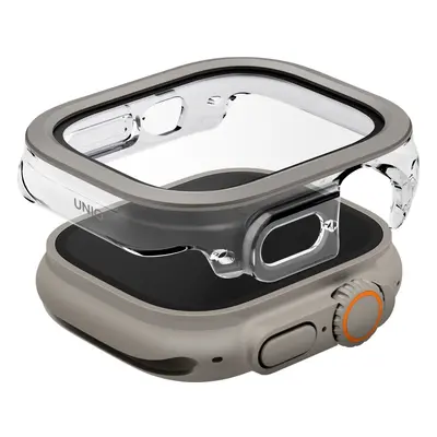 Uniq Voute tok Apple Watch Ultra 49mm készülékhez, gyors ezüst