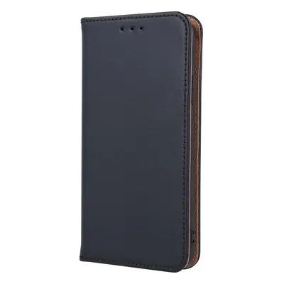 Xiaomi Redmi 13C 4G / Redmi 13C 5G / Poco C65, Oldalra nyíló tok, valódi bőrtok, stand, Smart Pro, fekete