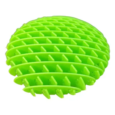 Interaktív stresszoldó játék, zöld, 10x8x2cm, finommotorika fejlesztésére, 3 éves kortól ajánlott gyermekeknek - LEAN Toys