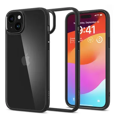 Spigen Ultra Hybrid Tok iPhone 15-höz matt fekete