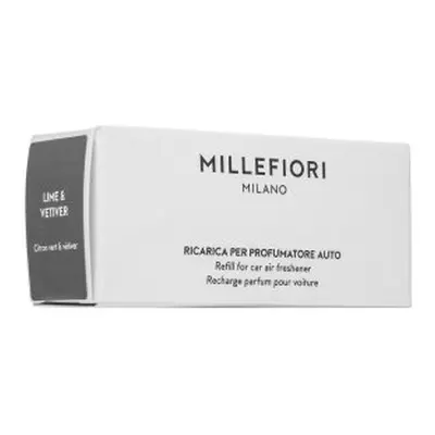 Millefiori Milano Icon Car Air Freshener Lime & Vetiver Refill