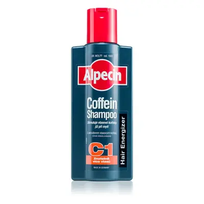 Alpecin Hair Energizer Coffein Shampoo C1 sampon férfiaknak koffein kivonattal hajnövesztést serkentő 375 ml