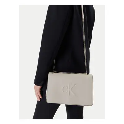 Calvin Klein Jeans Táska Sculpted Ew Flap25 Shoulder Bag LV04K3035G Fehér