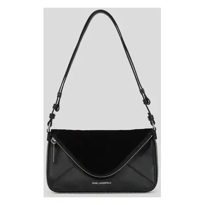 Retikül Karl Lagerfeld K/Hardware Shoulder Bag Black-Nickel