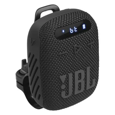Bluetooth+FM hangszóró Jbl Wind 3 5W vízálló +kerékpár/motor tartó fekete