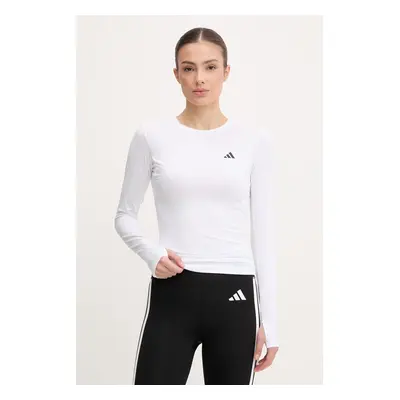 Adidas Technikai póló Power Essentials Workout Contour KD2211 Fehér Slim Fit