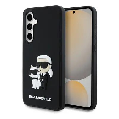 Karl Lagerfeld KLHCS24FE3DRKCNK S24 Fe S721 fekete/fekete keménytok 3D gumi