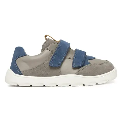 Froddo gyerek barefoot tornacipő ZERU SPRING GREY+ G3130264-3 | egész évben hordható gyerekcipő tépőzárral, extra strapabíró és 