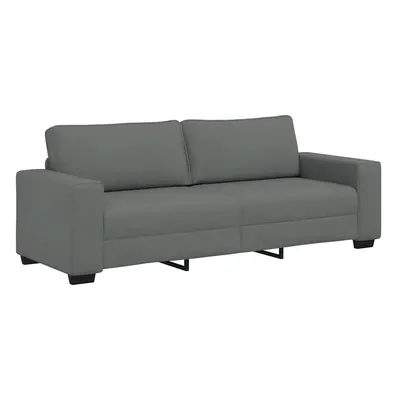 vidaXL 3 személyes sötétszürke szövet kanapé 220x77x82 cm