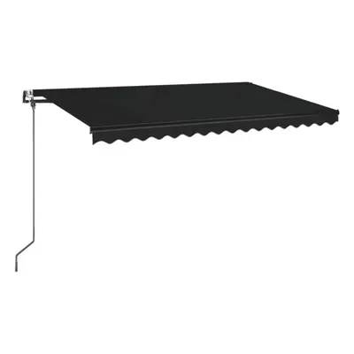 vidaXL antracitszürke automata napellenző 400 x 350 cm