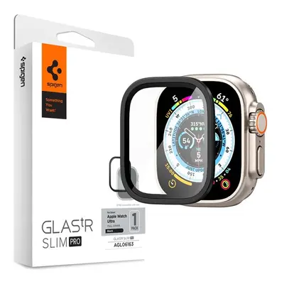 Spigen Glas.tR SLIM Pro Apple Watch Ultra 2 / 1 49mm tempered kijelzővédő fólia, fekete