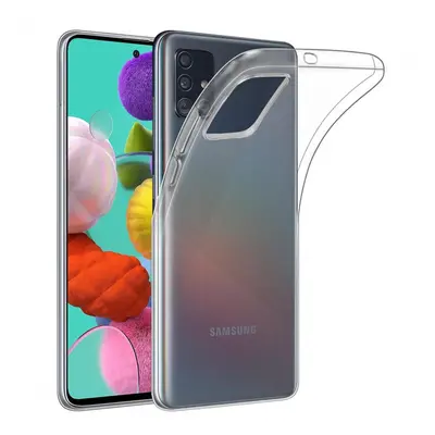 Samsung Galaxy A51 átlátszó tok