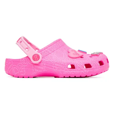 Crocs gyerek papucs CROCS CLASSIC MATTEL PINK BARBIE CLOG