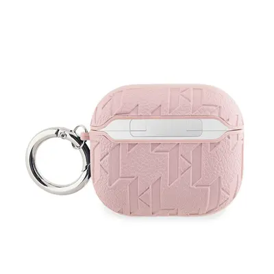 Karl Lagerfeld KLA3PGKIPP AirPods 3 cover rózsaszín/pink Monogram Karl Head