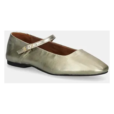 Tommy Hilfiger Balerina Hilfiger Gold Ballerinas FW0FW09320 Arany