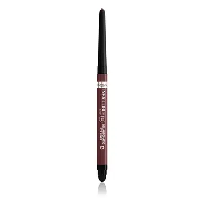 L´Oréal Paris Infaillible Grip 36H Gel Automatic Eyeliner szemceruza Velvet Bordeaux