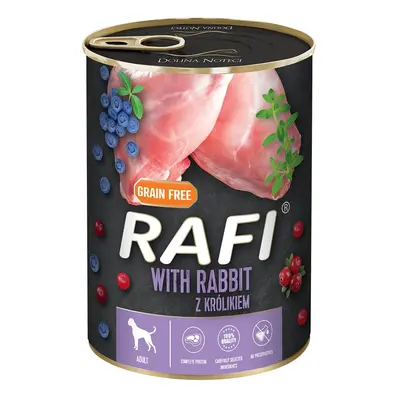 RAFI Nyúl, áfonya és tőzegáfonya kutyatáp 400g