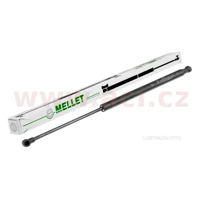 nyitható hátsó ablak támasztóléc MELLET (teljes hossz 385 mm, lökethossz 150 mm, erő 140 N)