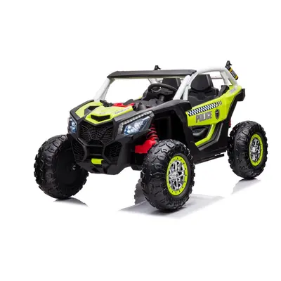 Elektromos autó Buggy Police XB 4x4 zöld