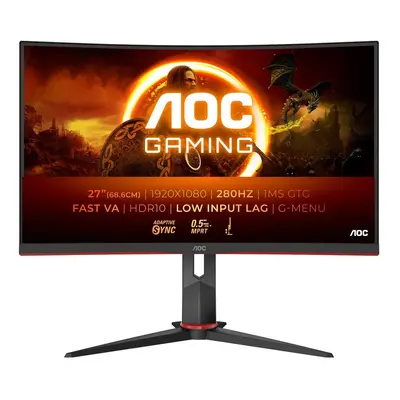 27" AOC C27G2Z3/BK Gaming