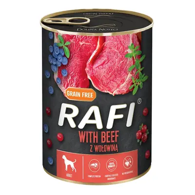 DOLINA NOTECI RAFI Beef marhahússal 400 g nedves kutyaeledel