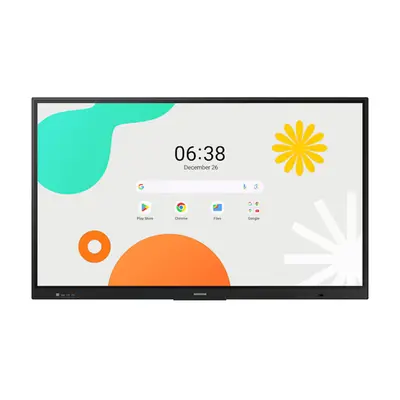 SAMSUNG 65" WAF Interaktív kijelző, 3840×2160, 12/7, 400 nit, 8ms, HDMI, USB, Wi-Fi