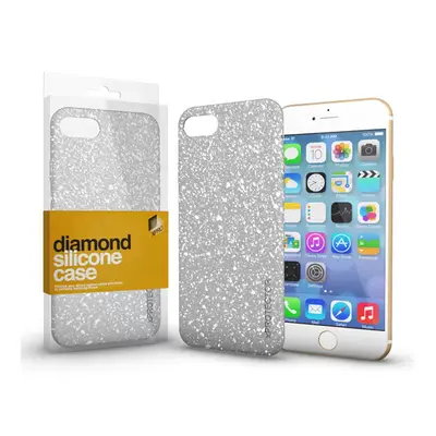 Xprotector Diamond szilikon hátlap tok, Samsung Galaxy A22 LTE, ezüst