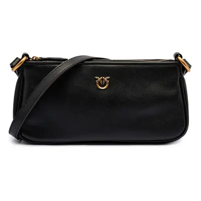 Táska PINKO Half Moon Baguette Mini AI 25-26 PLTT 105069 A0QO Fekete