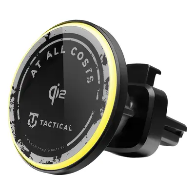 Tactical MagForce EQui2p mágneses autós tartó / töltő szellőzőrácsba, LED, Qi2, fekete