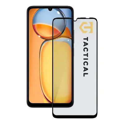 Tactical Glass Shield 5D Xiaomi Redmi 13C 4G/5G/ Poco C65 kijelzővédő üvegfólia, fekete