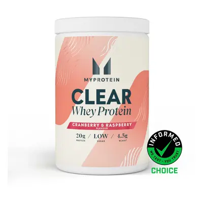 MyProtein Clear Whey Isolate Málna és Áfonya 500 g