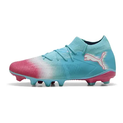 PUMA FUTURE 8 MATCH RE-CHARGE FG/AG Football Boots Unisex, Shoes, Hero Blue/White/Sunset Pink, 42