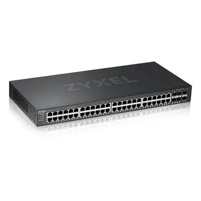 Zyxel GS2220-50 50 portos L2 menedzselt gigabites switch, 44x gigabites RJ45, 4x gigabites RJ45/SFP, 2x gigabites SFP