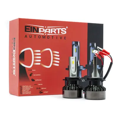 Einparts H7 Led Izzók Canbus 12V 10000 lm Utólagos Felszerelés 6000K Erős, Bevált