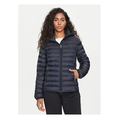 Tommy Hilfiger Átmeneti kabát Global Stripe WW0WW42046 Sötétkék Regular Fit