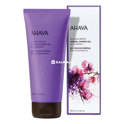 AHAVA Dead Sea Water Spring Blossom ásványi tusfürdő 200 ml