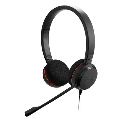 Jabra Evolve 20 SE, sztereó MS, USB C/A, bőr