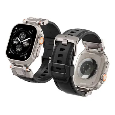 Spigen DuraPro Armor Apple Watch Ultra 3 / 2 / 1 49mm / 10 / 9 / 8 / 7 45mm / SE / 6 / 5 / 4 44mm / 3 / 2 / 1 42mm óraszíj, feke