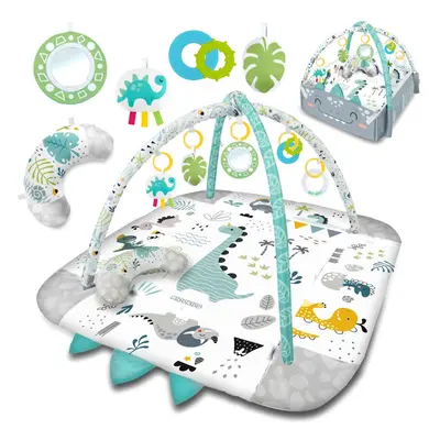 Ricokids 3in1 Játszószőnyeg játékhíddal és párnával - Dínó - Ment...