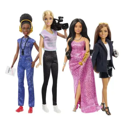 Mattel Barbie 4 db-os bábkészlet Filmipari foglalkozások