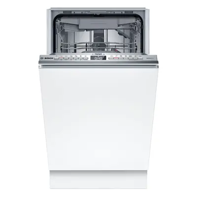 Bosch SPV4EMX17E Beépíthető mosogatógép, 10 teríték ,B ,6 program, 8,7L 45cm, automata ajtóny